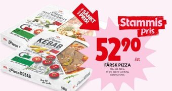 ICA Kvantum Färsk Pizza erbjuda