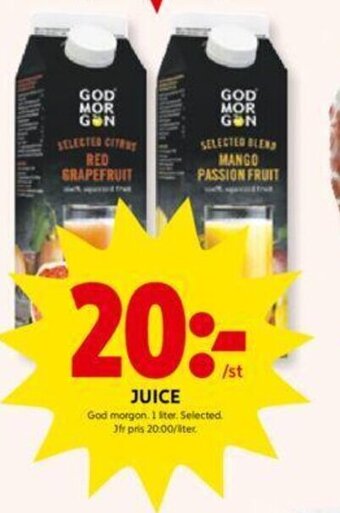 ICA Kvantum Juice erbjuda