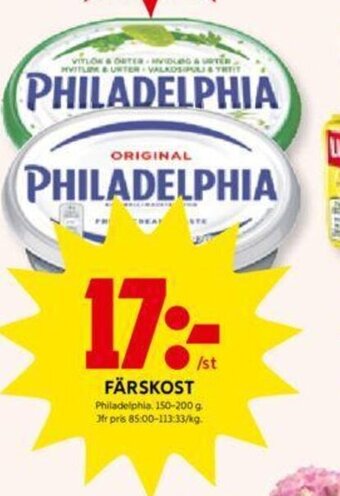 ICA Kvantum Färskost erbjuda