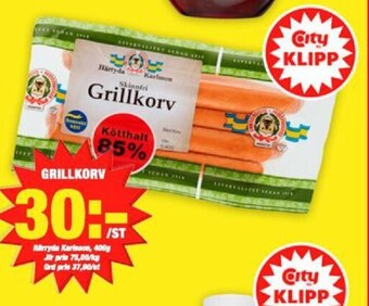 ICA Kvantum Grillkorv erbjuda