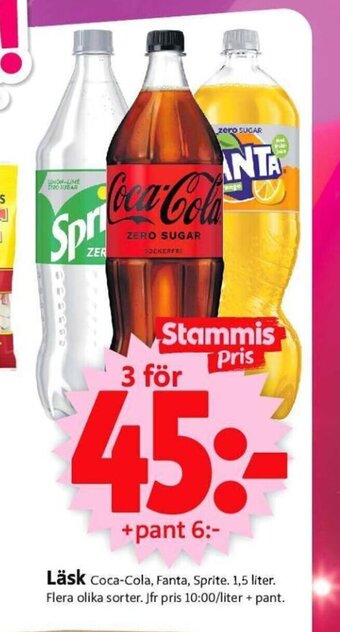 ICA Supermarket Läsk erbjuda