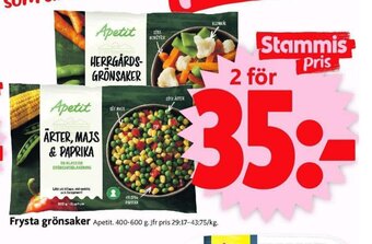 ICA Supermarket Frysta Grönsaker erbjuda