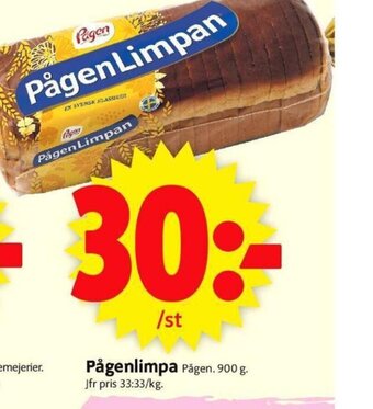 ICA Supermarket Pågenlimpa erbjuda
