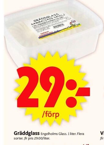ICA Supermarket Gräddglass erbjuda