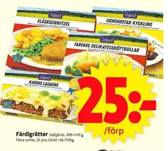 Färdigrätter
