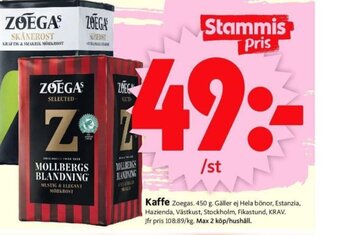ICA Supermarket Kaffe erbjuda