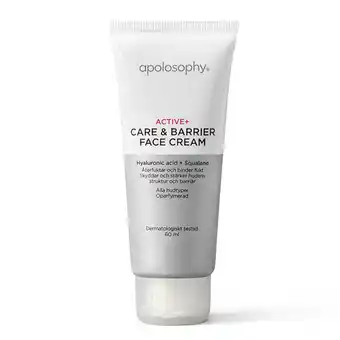 Apotek Hjärtat Apolosophy active+ care & barrier face cream 60 ml erbjuda