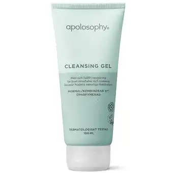 Apotek Hjärtat Apolosophy face cleansing gel oparfymerad 100 ml erbjuda