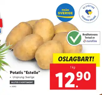 Lidl Potatis "Estelle" 1kg erbjuda