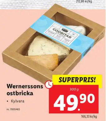 Wernerssons ostbricka 300g
