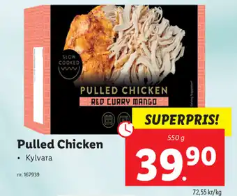 Lidl Pulled Chicken 550g erbjuda