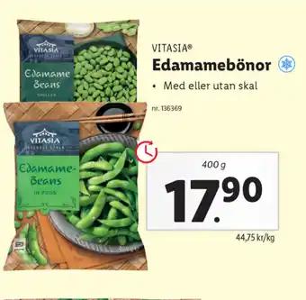 Vitasia Edamamebönor 400g