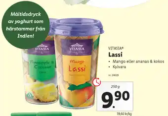 Lidl Vitasia Lassi 250g erbjuda