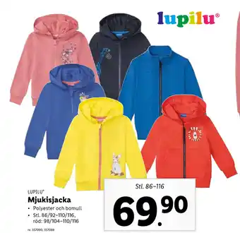 Lidl Lupilu Mjukisjacka erbjuda