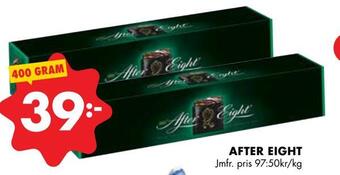 ÖoB After eight erbjuda