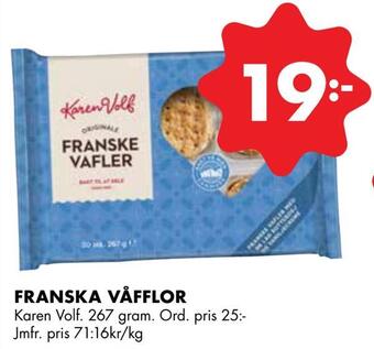 ÖoB Franska våfflor erbjuda