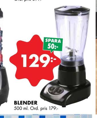 ÖoB Blender erbjuda