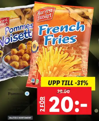 Lidl Harvest Basket Pommes 1kg erbjuda