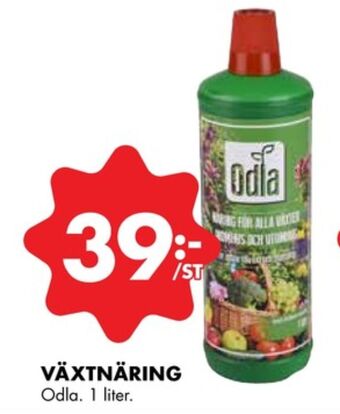 ÖoB Odla växtnäring erbjuda