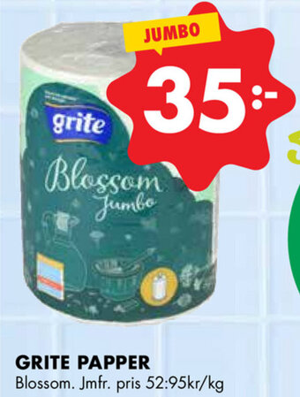 ÖoB Grite Papper erbjuda