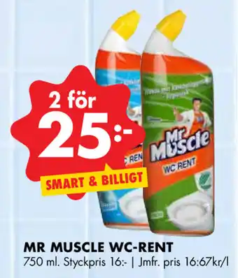 Mr Muscle WC Rent 750ml