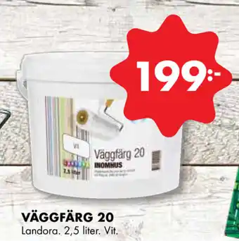 ÖoB Väggfärg 20 2,5 liter erbjuda