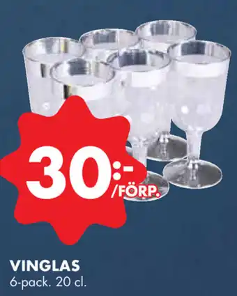 ÖoB Vinglas 6-pack 20cl erbjuda