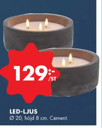 ÖoB LED-Ljus ø 20 8cm erbjuda