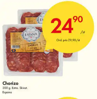 Snabbgross Espana Chorizo 300g erbjuda
