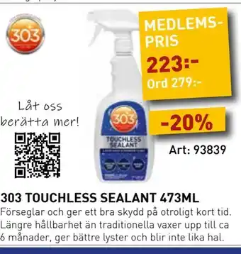 SeaSea 303 touchless sealant 473ml erbjuda