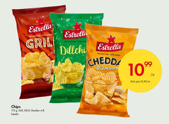 Snabbgross Estrella Chips 175g erbjuda