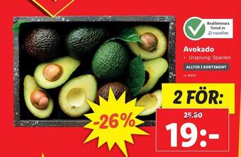 Lidl Avokado erbjuda