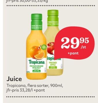 Hemköp Tropicana juice erbjuda