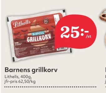 Hemköp Barnens grillkorv erbjuda