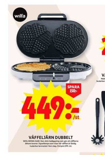 ICA Maxi Wilfa våffeljärn erbjuda