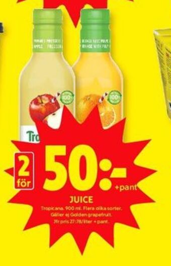 ICA Kvantum Innocent juice erbjuda