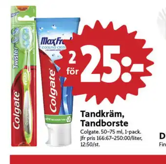 Colgate tandkräm