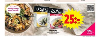 ICA Maxi Kelda pastasås erbjuda