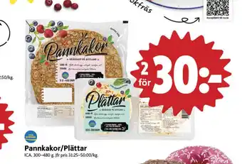 ICA Nära Ica pannkakor erbjuda