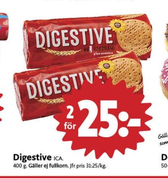 ICA Nära Ica digestive kex erbjuda