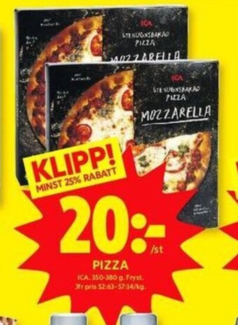 ICA Kvantum Pizza erbjuda