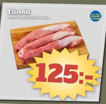 Bonum Matmarknad Fläskfilé erbjuda