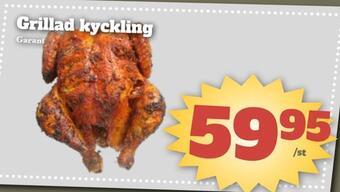 Bonum Matmarknad Grillad kyckling erbjuda