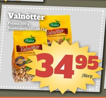 Bonum Matmarknad Valnötter erbjuda