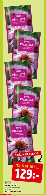 Jem&Fix Plantjord erbjuda