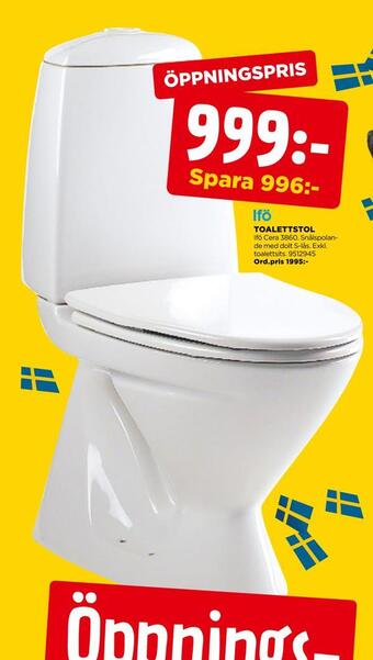 Jem&Fix Toalettstol erbjuda