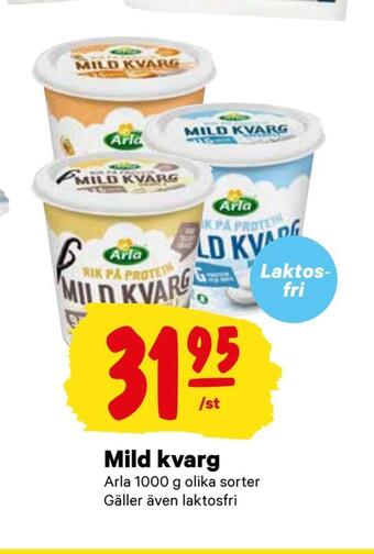 City Gross Mild kvarg erbjuda
