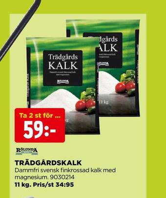 Jem&Fix Trädgårdskalk erbjuda