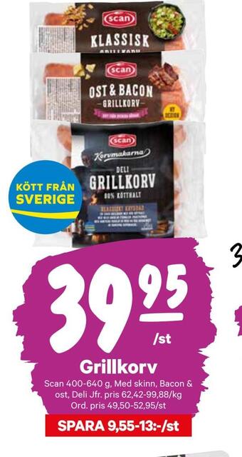 City Gross Grillkorv erbjuda