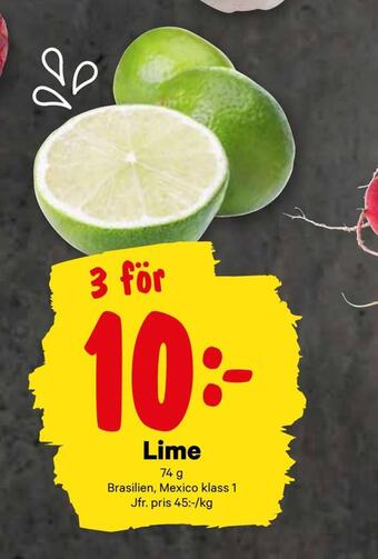 City Gross Lime erbjuda